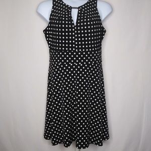 Liz Claiborne polka dot dress